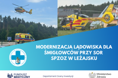 Modernizacja lądowiska przy SOR