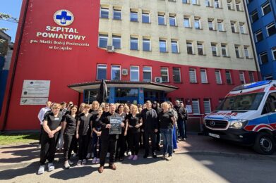 Minuta ciszy w ramach protestu Szpitali Powiatowych