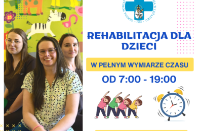 Rehabilitacja dla dzieci od 7:00 – 19:00