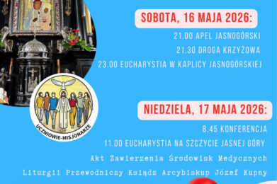 102 Pielgrzymka Środowisk Medycznych na Jasną Górę