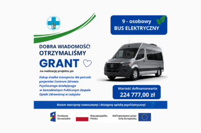 Grant na zakup busa do transportu pacjentów do Oddziału Dziennego CZP