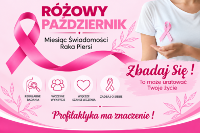 Październik – Miesiąc Świadomości Raka Piersi